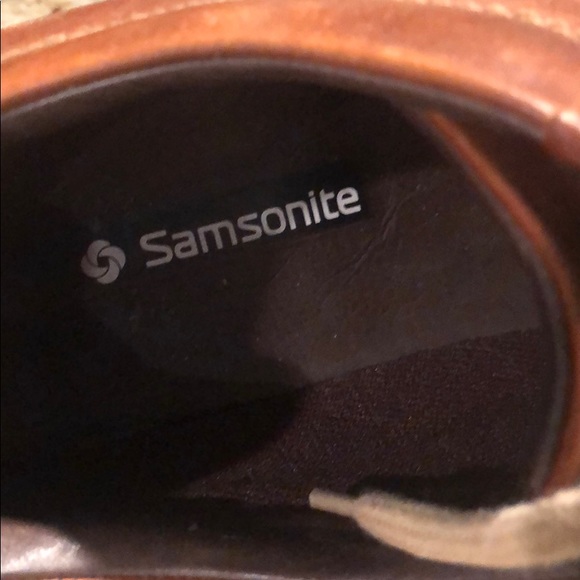 Saddle Reporter casual leather shoe; slightly worn - Picture 5 of 8